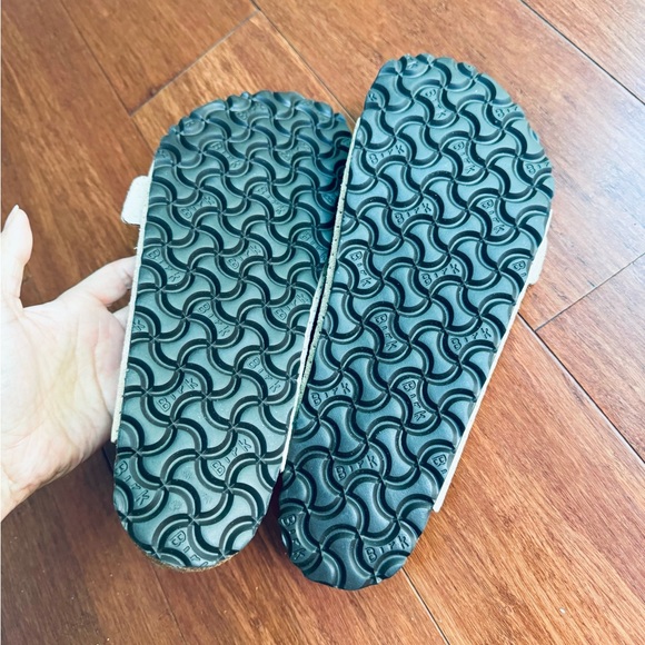 Birkenstock Men Arizona Pin Dot Slide Sandals in Beige Eu 42 US 9-9.5 - Picture 3 of 8